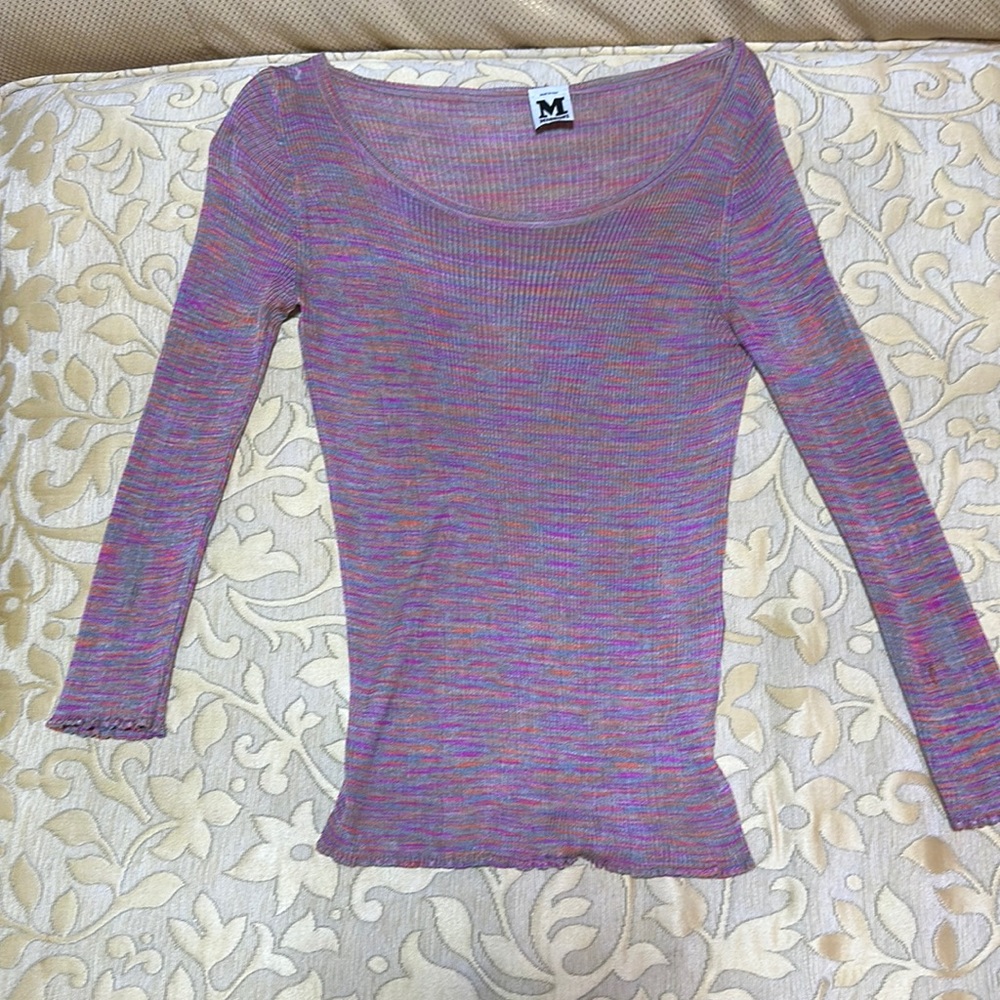 Missoni Long Sleeve Blouse Size Small